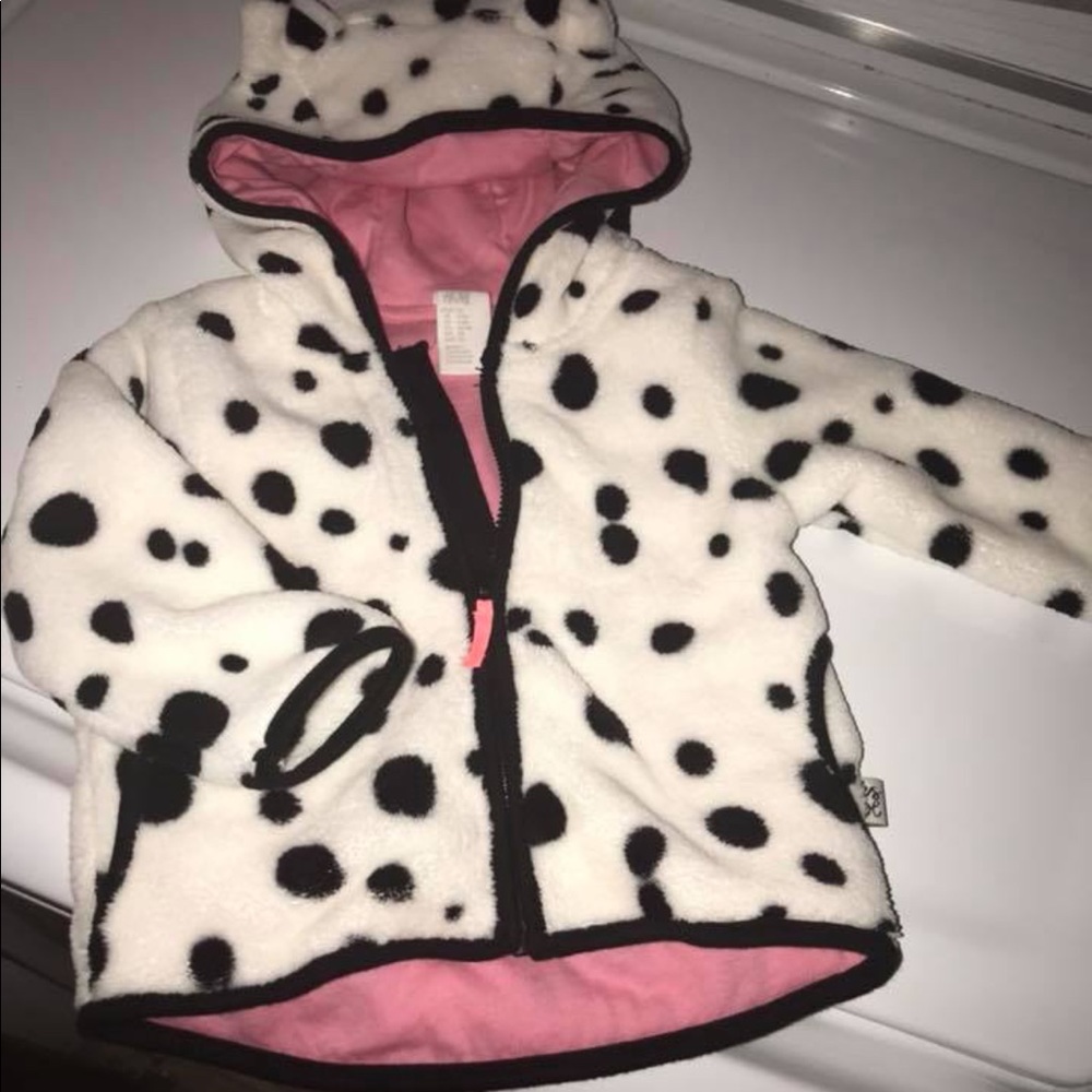 Baby girl fleece jacket